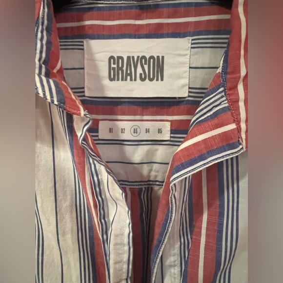 Anthropologie Grayson x Frank & Eileen The Hero Jasmine Stripe Button Down Shirt - Picture 11 of 16